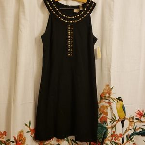 New Micheal Kors embellished sleeveless dress